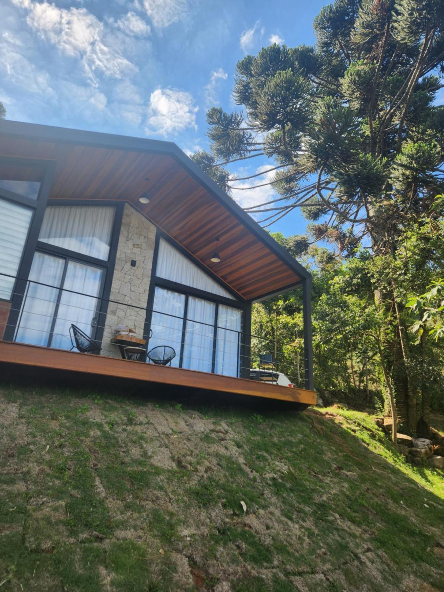Chales Bergview São Bento do Sapucaí Eksteriør bilde