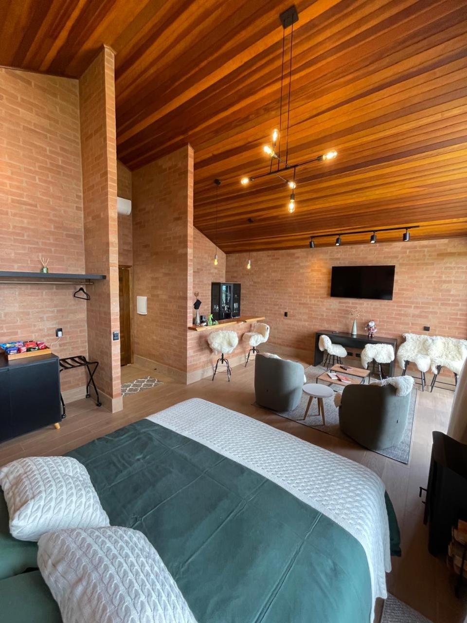 Chales Bergview São Bento do Sapucaí Eksteriør bilde